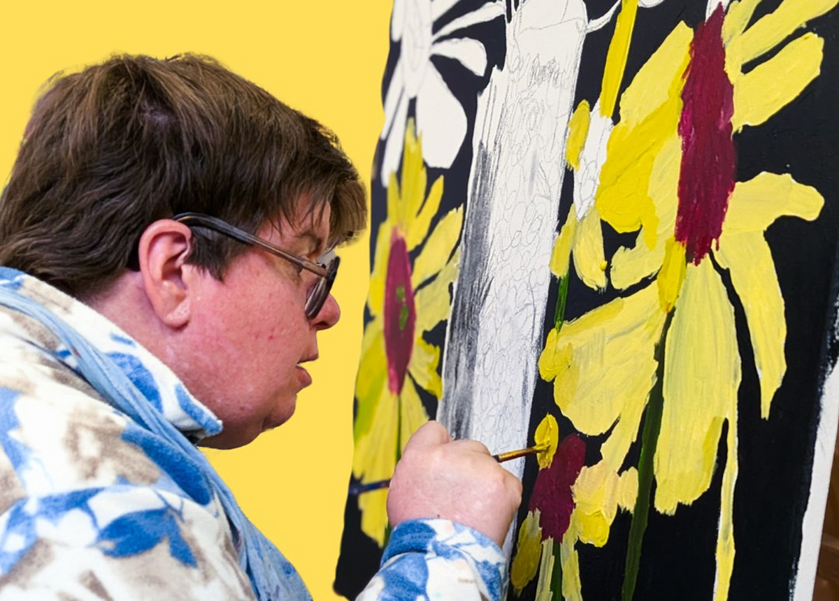 The Art Factory - Artist painting