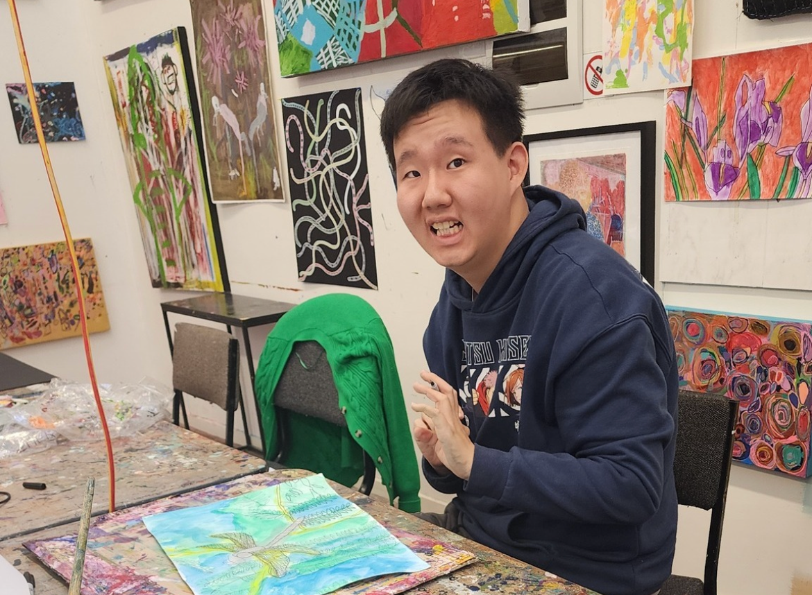The Art Factory - Artist working on their craft